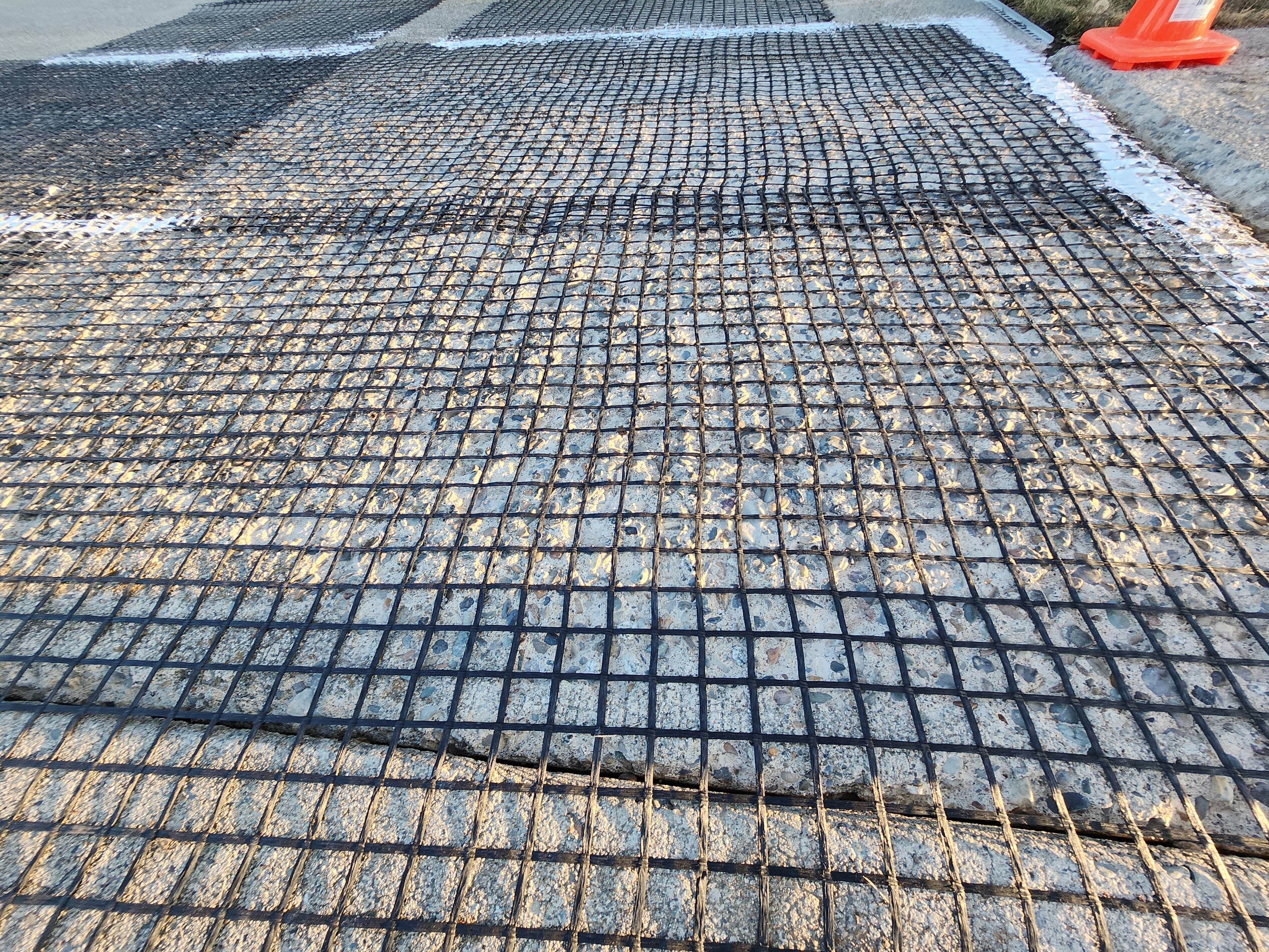 Resin-bound driveway install