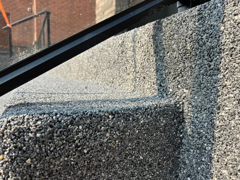 Resin-bound patio install